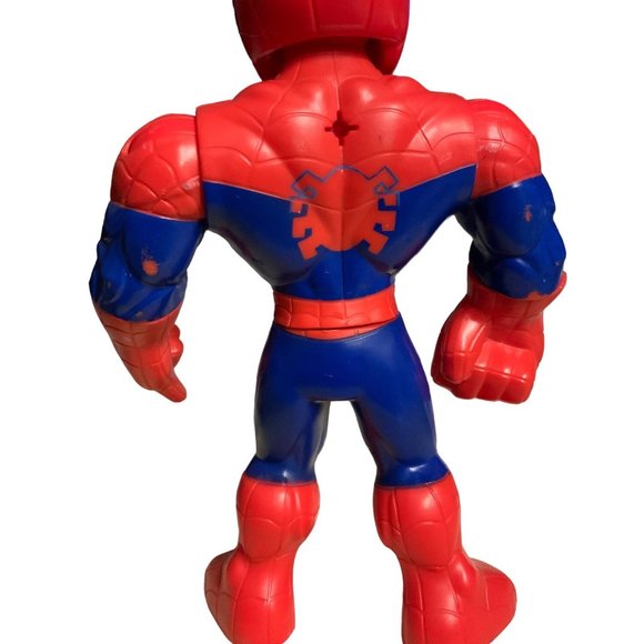 Hasbro 10 Inch Marvel Spiderman Super Hero Playskool Chunky Figure - Picture 6 of 12